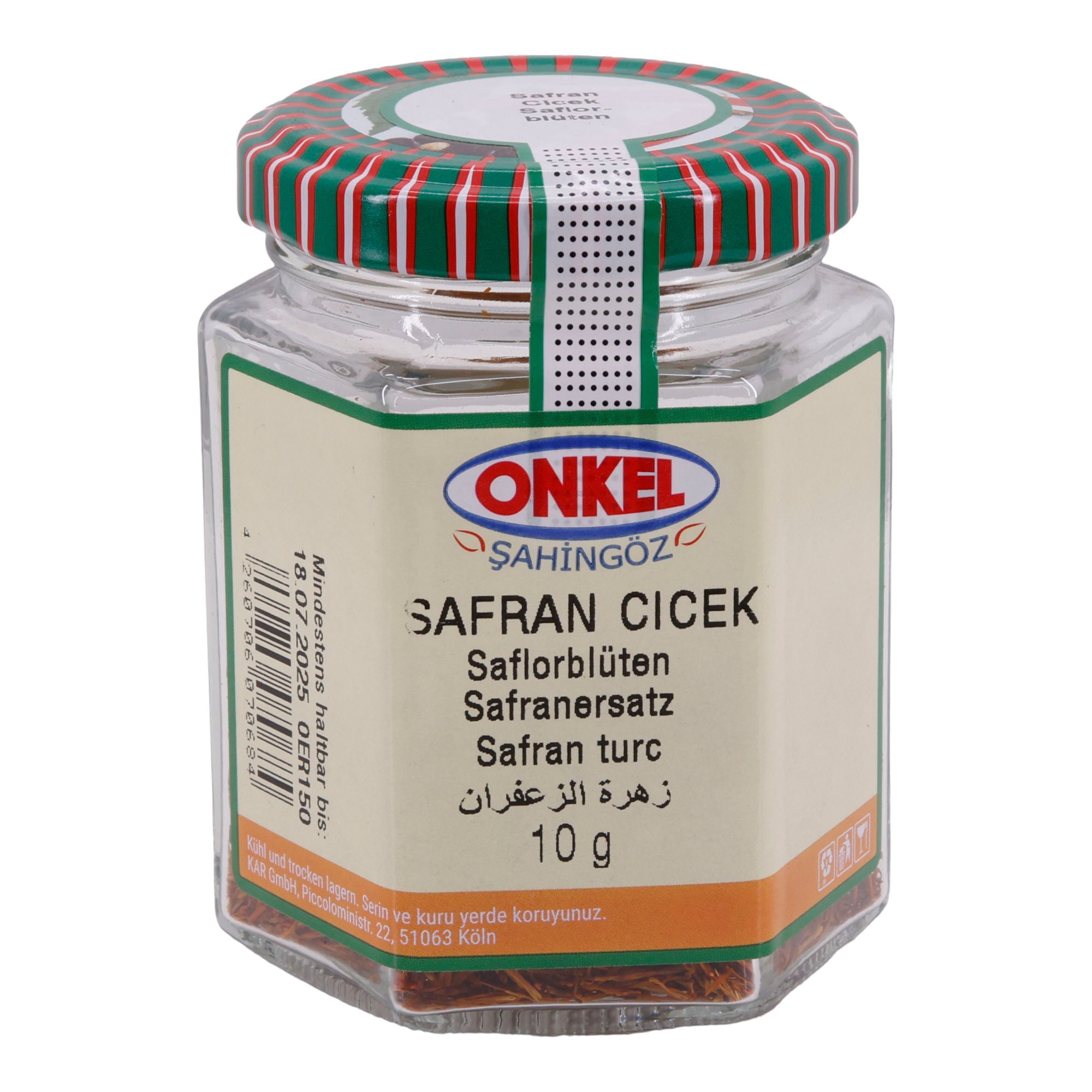 Saflorblüten Onkel Şahingöz | Gewürz | Safran Cicek | 10g - Taste Your World